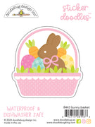 Doodlebug - Bunny Hop - Bunny Basket Stickers