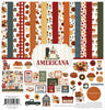 Carta Bella Paper - Americana Collection - 12 x 12 Collection Kit
