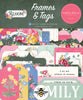 Carta Bella Paper - Bloom Collection - Ephemera - Frames And Tags *LAST CHANCE*