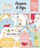 Echo Park - Have A Great Summer Collection - Ephemera - Frames And Tags *LAST CHANCE*
