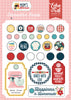 Echo Park - Mom's Kitchen Collection - Adhesive Brads