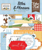 Echo Park - Winnie The Pooh Collection - Ephemera - Titles And Phrases