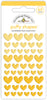 Doodlebug - Puffy Shapes - Heart Assortment