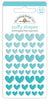 Doodlebug - Puffy Shapes - Heart Assortment