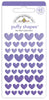 Doodlebug - Puffy Shapes - Heart Assortment
