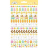 Doodlebug - Bunny Hop - Puffy Stickers - Icons