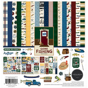 Carta Bella Paper - Gone Fishing Collection - 12 x 12 Collection Kit - Gone Fishing Collection Kit