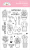 Garden Girl - Doodle Stamps - LAST CHANCE!