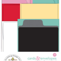 Doodlebug  - My Happy Place - Assortment Cards & Envelopes