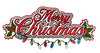 Merry Christmas Lights Title