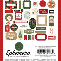 Carta Bella - Letters to Santa - Ephemera