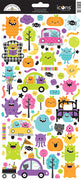 Doodlebug - Monster Madness - Icons Stickers