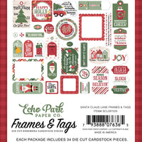 Echo Park - Santa Claus Lane - Frames & Tags