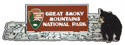 Great Smoky Mountains Rock Sign