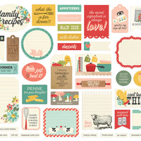 Simple Stories - Apron Strings Collection - Journal Bits - LAST CHANCE!
