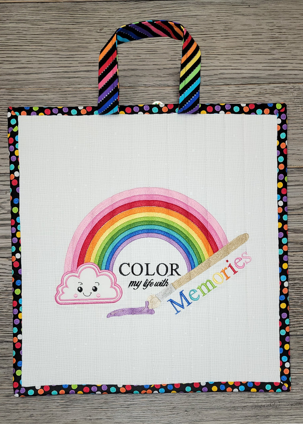 Annie Miller Creative Arts "Color My Life with Memories" Layout Bag