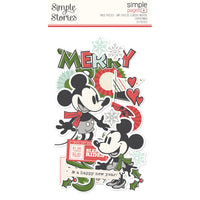 Simple Stories Classic Mouse Christmas Page Pieces