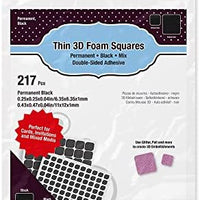 Scrapbook Adhesive 3D Foam Squares - Mixed Size