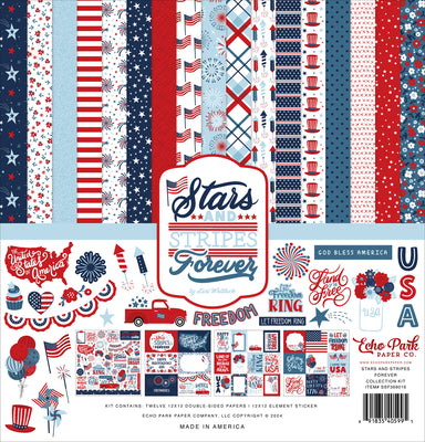 Echo Park - Stars and Stripes Forever Collection - 12x12 Collection Pack