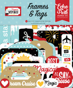 Echo Park - A Magical Voyage - Frames & Tags *LAST CHANCE*