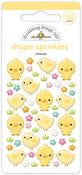 Doodlebug Design - Bunny Hop Collection - Shape Sprinkles - Chickies