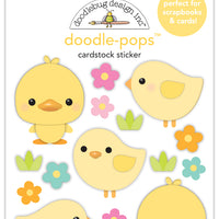 Doodlebug Design - Bunny Hop Collection - Doodle-Pops - Springtime Peeps