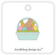 Doodlebug - Bunny Hop - Easter Basket Collectible Pins