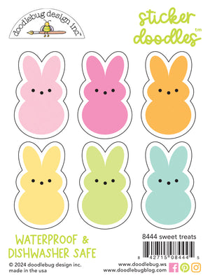 Doodlebug - Bunny Hop - Sweet Treats Stickers