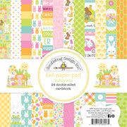 Doodlebug Design - Bunny Hop Collection - 6 x 6 Paper Pad