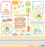 Doodlebug Design - Bunny Hop Collection - Cardstock Stickers - This And That