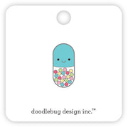 Doodlebug - Happy Healing - Collectible Pins - Happy Pill
