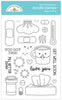 Doodlebug Design - Happy Healing Collection - Clear Photopolymer Stamps