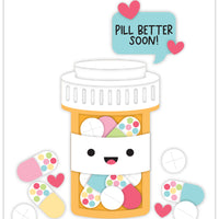 Doodlebug Design - Happy Healing Collection - Metal Dies - Pill Better