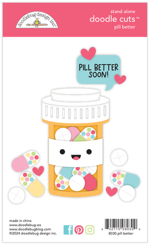 Doodlebug - Happy Healing - Doodle Cuts - Pill Better