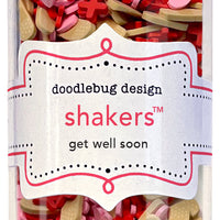Doodlebug Design - Happy Healing Collection - Shakers - Get Well Soon