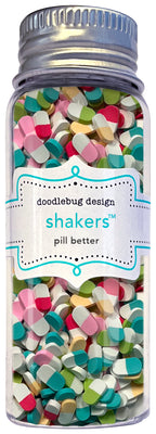 Doodlebug Design - Happy Healing Collection - Shakers - Pill Better