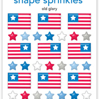 Doodlebug Design - Hometown USA Collection - Shape Sprinkles PRE-ORDER
