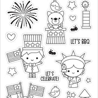 Doodlebug Design - Hometown USA Collection - Doodle Stamp - Hometown USA PRE-ORDER