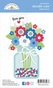 Doodlebug - Hometown USA - Doodle Cuts - Festive Floral