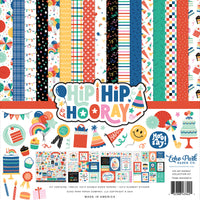 EXCLUSIVE COLLABORATION Echo Park - Hip Hip Hooray Collection Blue PRE-ORDER