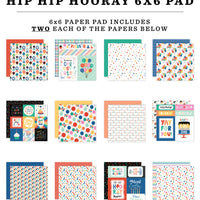 Echo Park - Hip Hip Hooray Collection - 6 x 6 Paper Pad