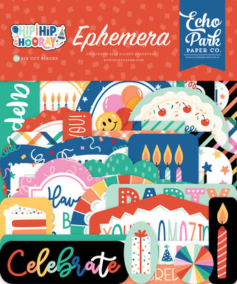 Echo Park - Hip Hip Hooray Collection - Ephemera