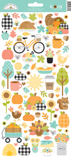 Doodlebug - Farmhouse - Icons