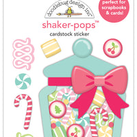 Doodlebug Design - Tinsel Time Collection - Shaker-Pops