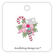 Doodlebug Design - Tinsel Time Collection - Collectible Pins - Seasons Greetings