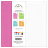 Doodlebug Design - Monochromatic Collection - 6 x 8 Mini Album