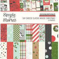Simple Stories Classic Mouse Christmas 6x8 Paper Pad