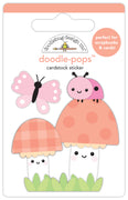 Doodlebug Design - Butterfly Kisses Collection - fun guys doodle-pops