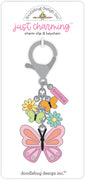 Doodlebug Design - Butterfly Kisses Collection - just charming clip