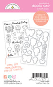 Doodlebug Design - Butterfly Kisses Collection - doodle cuts